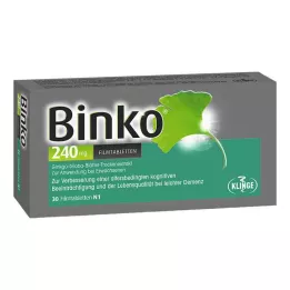 BINKO 240 mg filmom obložene tablete, 30 kom
