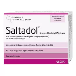 Saltadol elektrolit u prahu za oralnu biljnu otopinu, 12 kom