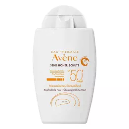 AVENE Mineralni fluid za sunčanje SPF 50+ netoniran, 40 ml