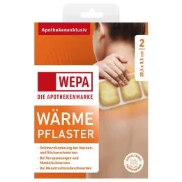 WÄRMEPFLASTER Vrat/leđa 8,5x28,5 cm WEPA, 2 kom