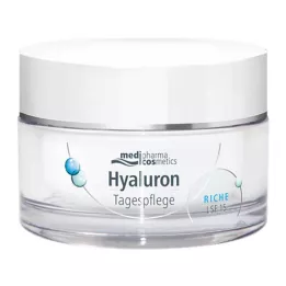 HYALURON TAGESPFLEGE bogata krema LSF 15, 50 ml