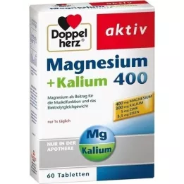 DOPPELHERZ Magnezij + kalij tablete, 60 kom