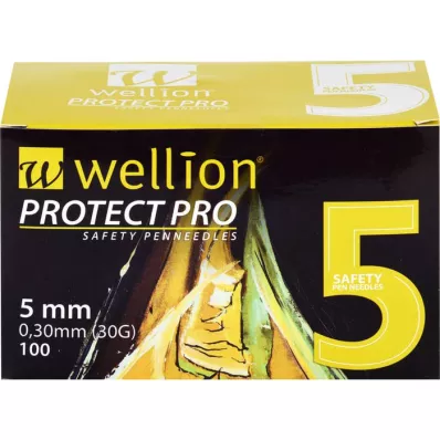 WELLION PROTECT PRO Igle za sigurnosne olovke 30 G 5 mm, 100 kom