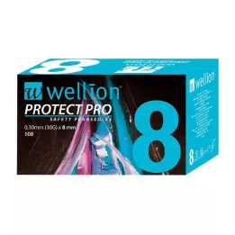 WELLION PROTECT PRO Igle za sigurnosne olovke 30 G 8 mm, 100 kom