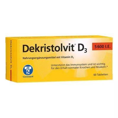 Dekristolvit D3 5.600 IU tablete, 60 kom Dekristolvit D3 5.600 IU tablete, 60 kom