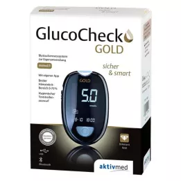 GLUCOCHECK GOLD Set mjerača glukoze u krvi mmol/l, 1 kom