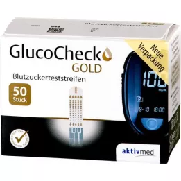GLUCOCHECK GOLD Trake za mjerenje šećera u krvi, 50 kom