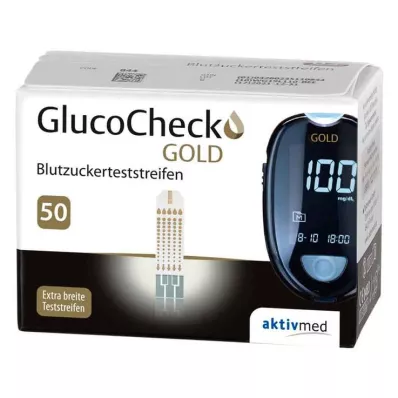 Gluco Check Gold trake za mjerenje šećera u krvi, 50 kom