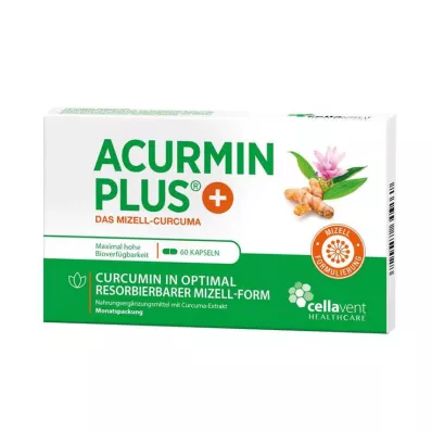 ACURMIN Plus The Micellar Kurkuma meke kapsule, 60 kom