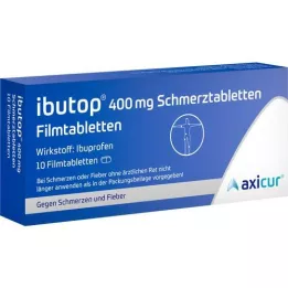 IBUTOP 400 mg tablete protiv bolova filmom obložene, 10 kom