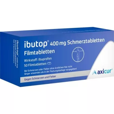 IBUTOP 400 mg tablete protiv bolova filmom obložene, 50 kom
