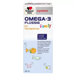 DOPPELHERZ Omega-3 tekući obiteljski sustav, 250 ml