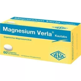 MAGNESIUM VERLA Pločice za žvakanje, 60 kom