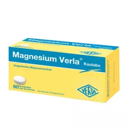 MAGNESIUM VERLA Pločice za žvakanje, 60 kom