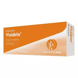 CETIRIZIN Vividrin 10 mg filmom obložene tablete, 50 kom