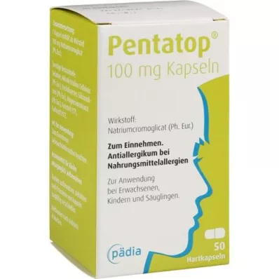 PENTATOP 100 mg kapsule tvrde kapsule, 50 kom