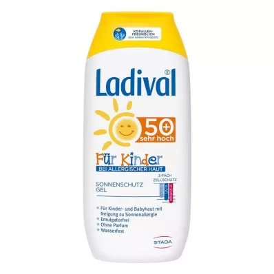 LADIVAL Dječji gel za sunčanje za alergičnu kožu LSF 50+, 200 ml