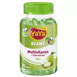 YAYA BEANS Jabuka cink i jod tablete za žvakanje, 90 kom