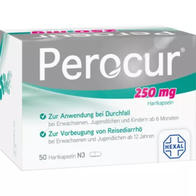 PEROCUR 250 mg tvrde kapsule, 50 kom