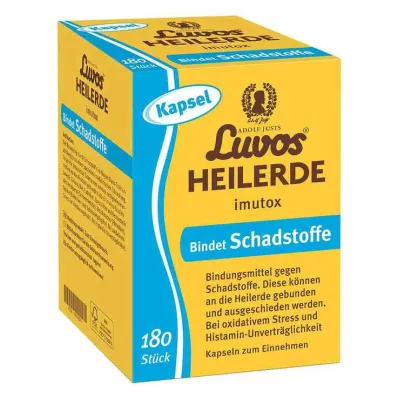 LUVOS Ljekovita glina imutox kapsule, 180 kom LUVOS Ljekovita glina imutox kapsule, 180 kom
