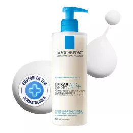 ROCHE-POSAY Lipikar Syndet AP+ kremasti gel za umivanje, 400 ml