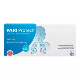 Pari Protect otopina za inhalaciju s Ectoin ampulama, 10X2,5 ml