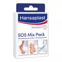 HANSAPLAST Blister flaster SOS Mix Pack, 6 kom