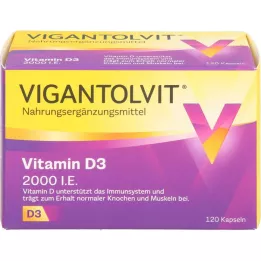 VIGANTOLVIT 2000 IU vitamina D3 meke kapsule, 120 komada