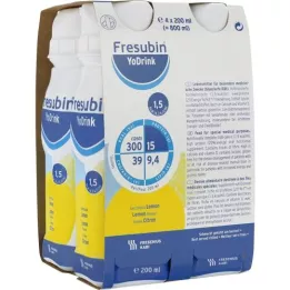 FRESUBIN YoDrink limun, 4X200 ml