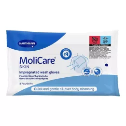 MOLICARE SKIN Rukavice za pranje, 8 kom