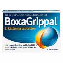 BOXAGRIPPAL Tablete protiv prehlade 200 mg/30 mg FTA, 10 kom