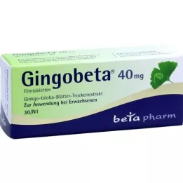 GINGOBETA 40 mg filmom obložene tablete, 30 kom