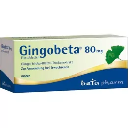 GINGOBETA 80 mg filmom obložene tablete, 60 kom