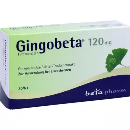 GINGOBETA 120 mg filmom obložene tablete, 30 kom