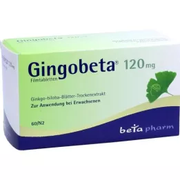 GINGOBETA 120 mg filmom obložene tablete, 60 kom