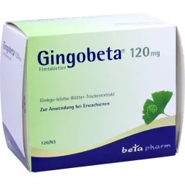 GINGOBETA 120 mg filmom obložene tablete, 120 kom