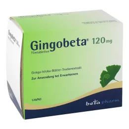 GINGOBETA 120 mg filmom obložene tablete, 120 kom
