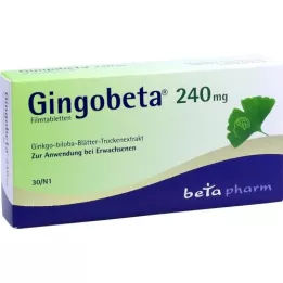 GINGOBETA 240 mg filmom obložene tablete, 30 kom