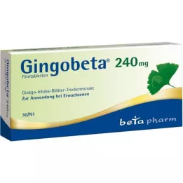 GINGOBETA 240 mg filmom obložene tablete, 30 kom