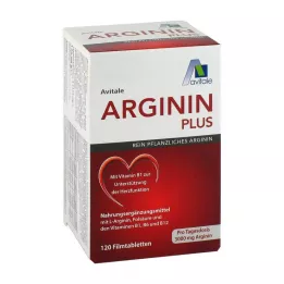 ARGININ PLUS Vitamin B1+B6+B12+folna kiselina film tableta, 120 kom