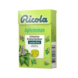 Ricola bez šećera kutija jabuka mint bombona, 50 g
