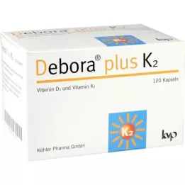 DEBORA plus K2 kapsule, 120 kom