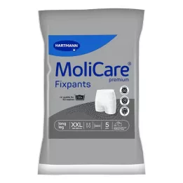 MOLICARE Premium Fixpants duge nogavice veličina XXL, 5 kom