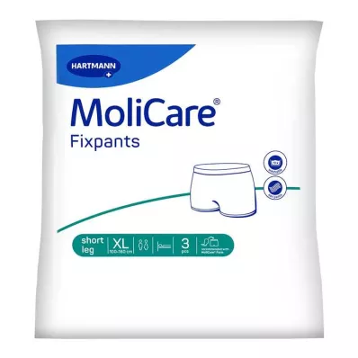MoliCare® Fixpants kratke nogavice XL, 3 kom