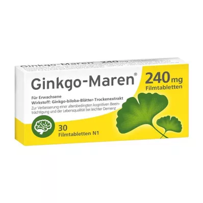 Ginkgo-Maren 240 mg filmom obložene tablete, 30 kom