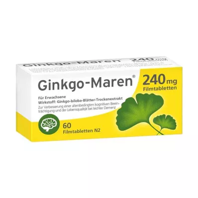 Ginkgo-Maren 240 mg filmom obložene tablete, 60 kom