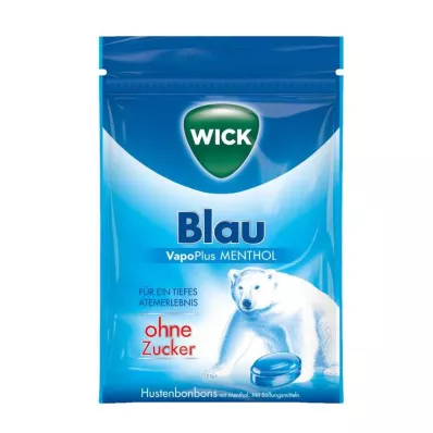 WICK BLAU Mentol bombone bez vrećice šećera, 72 g