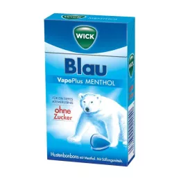WICK BLAU Mentol bomboni bez šećera Clickbox, 46 g