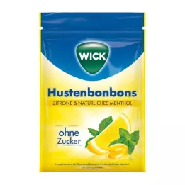 WICK Limun &amp; prirodni mentol bomboni bez vrećice šećera, 72 g