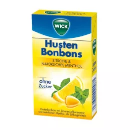WICK Limun &amp; prirodni mentol bomboni bez šećera Clickbox, 46 g